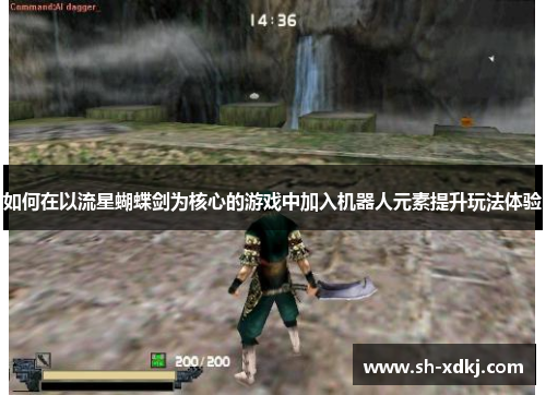 如何在以流星蝴蝶剑为核心的游戏中加入机器人元素提升玩法体验